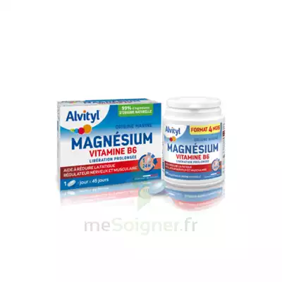 Alvityl Magnésium Vitamine B6 Libération Prolongée Comprimés Lp B/45 à Agen